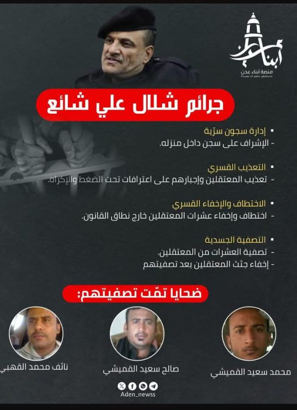 شلال علي شائع – رئيس جهاز ما يُسمى مكافحة الإرهاب