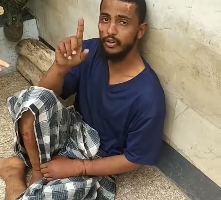 عناصر مكافحة الإرهاب تقتحم شرطة التواهي وتختطف ضحية سبق رميه في الشارع