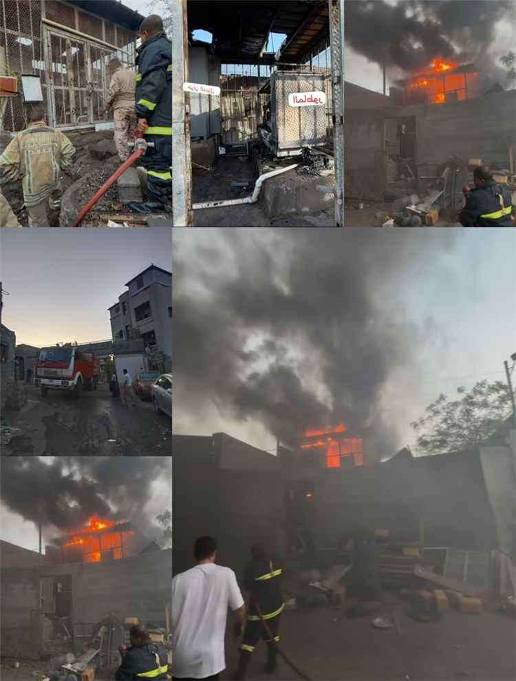 عدن.. حريق بموقع إرسال تابع لشركة يمن موبايل بالتواهي